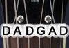 guitar with DADGAD tuning