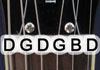 guitar with open G tuning