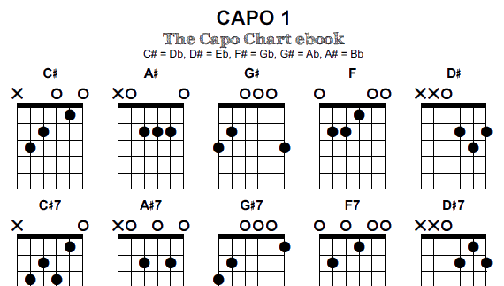 The Capo Chart ebook screenshot