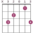 C chord diagram X32013