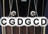guitar with CGDGCD tuning