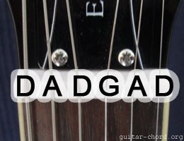 Dadgad Chord Chart