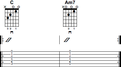 tab chord progression